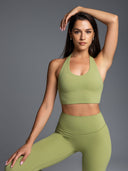 Halter Top Sports Bra