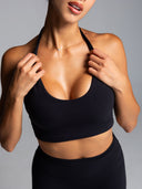 Halter Top Sports Bra