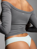 Off The Shoulder Long Sleeve Top