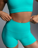 High Waisted Scrunch Shorts