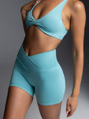 Front Twist Sports Bra
