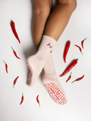 That Was Spicy Grip Socks