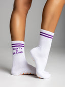 Booty & Brains Grip Socks